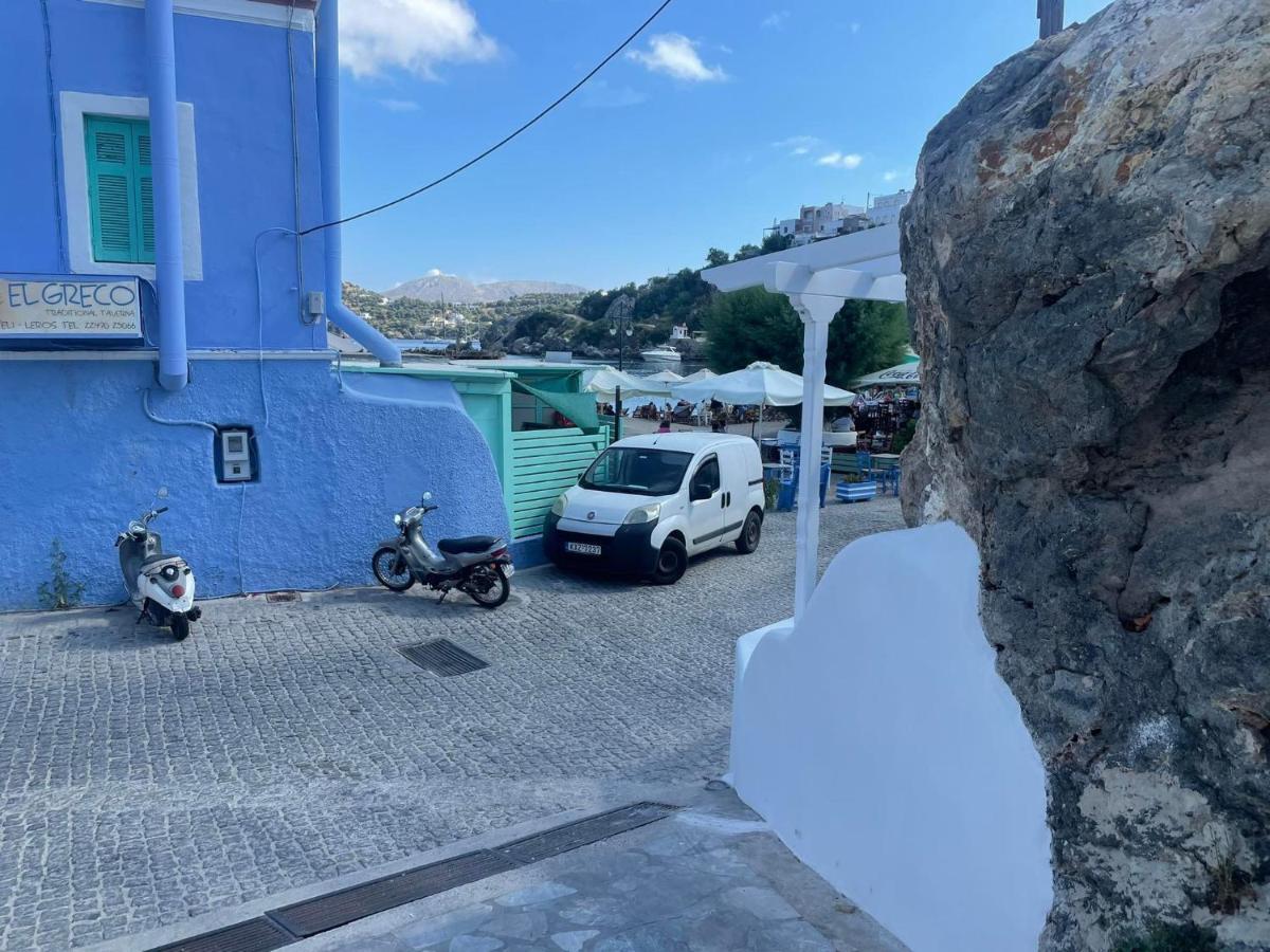 Ονειρόπετρα Λέρος~Oneiropetra Leros Leilighet Panteli Eksteriør bilde