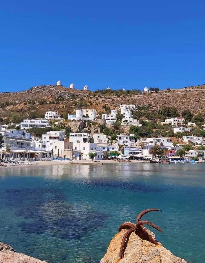 Ονειρόπετρα Λέρος~Oneiropetra Leros Leilighet Panteli Eksteriør bilde