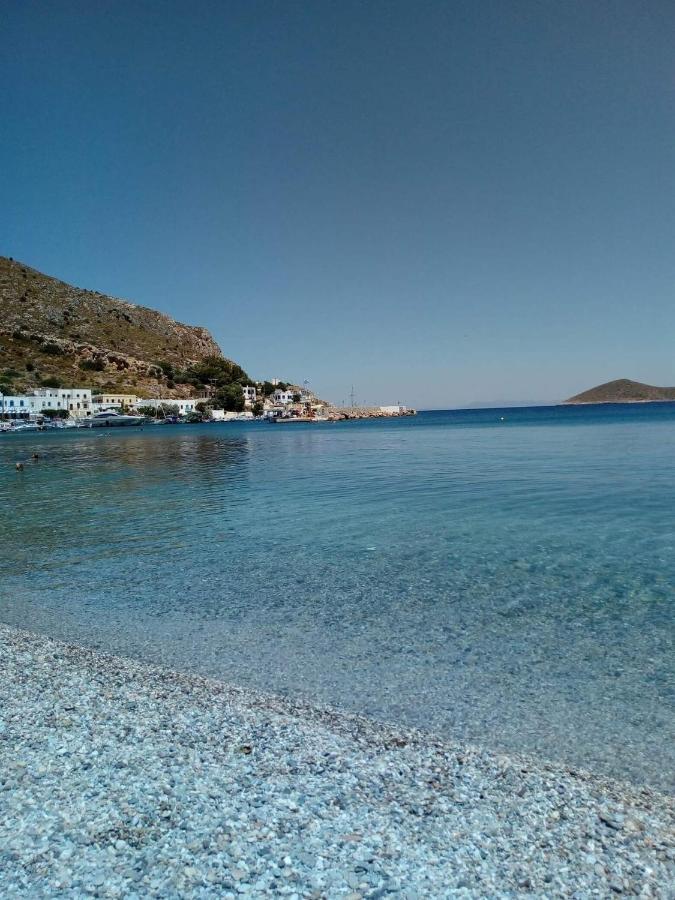 Ονειρόπετρα Λέρος~Oneiropetra Leros Leilighet Panteli Eksteriør bilde